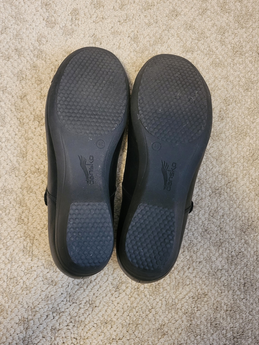 Dansko Black Mary Jane Comfort Flats 9.5 - Picture 8 of 9